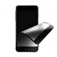 Удароустойчив протектор Full Cover / Nano Flexible Screen Protector с лепило по цялата повърхност за дисплей на Apple iPhone 11 - черен