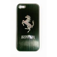 Луксозен заден предпазен капак за Apple iPhone 5 - Ferrari