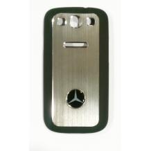 Луксозен заден предпазен капак / твърд гръб / за Samsung GALAXY S3 S III SIII I9300 - Mercedes / сив