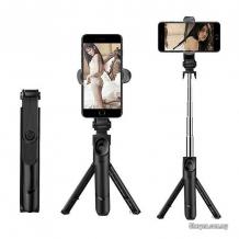 Селфи Стик Tripod XT-09 със Bluetooth / Bluetooth Tripod Selfie Stick XT-09 - черен