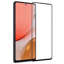 3D full cover Tempered glass Full Glue screen protector Samsung Galaxy M62 / Извит стъклен скрийн протектор с лепило от вътрешната страна за Samsung Galaxy M62 - черен