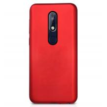 Силиконов калъф / гръб / TPU за Xiaomi Redmi 8A - червен / мат