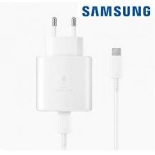 Оригинално зарядно за Samsung Galaxy Note 20, EP-TA800 Super Charge 25W - бяло