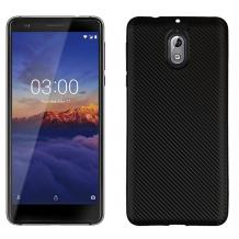 Силиконов калъф / гръб / TPU за Nokia 2.1 2018 - черен / Carbon