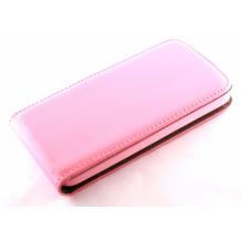 Кожен калъф Flip тефтер Flexi за Samsung Galaxy A5 SM-A500F / Samsung A5 - розов