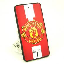 Луксозен твърд гръб за Xiaomi RedMi Note 4 / RedMi Note 4X - червен / Manchester United