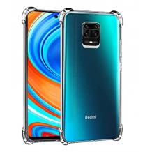 Удароустойчив силиконов калъф / гръб / TPU за Xiaomi Redmi Note 9S / Note 9 Pro - прозрачен