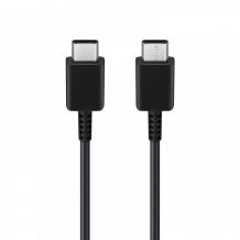 Оригинален USB кабел за зареждане и пренос на данни за Samsung Galaxy A33 5G / Type-C - черен