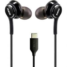 Оригинални стерео слушалки AKG / handsfree / за Samsung Galaxy S23 Type-C - черни