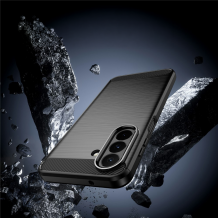 Силиконов калъф / гръб / кейс за Samsung Galaxy A27 - черен / carbon