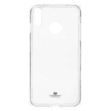 Луксозен силиконов калъф / гръб / TPU Mercury GOOSPERY Jelly Case за Huawei P20 Lite - прозрачен