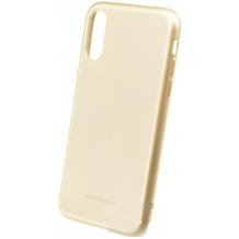 Силиконов калъф / гръб / TPU MOLAN CANO Jelly Case за Huawei P20 - златист / брокат