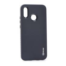 Луксозен силиконов калъф / гръб / TPU Roar RICO Hybrid Case за Huawei P20 Lite - черен