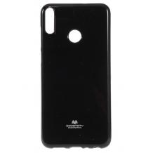 Луксозен силиконов калъф / гръб / TPU Mercury GOOSPERY Jelly Case за Huawei P20 Lite - черен