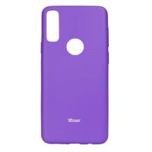 Луксозен силиконов калъф / гръб / TPU Roar All Day за Huawei P20 Lite - лилав
