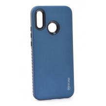 Луксозен силиконов калъф / гръб / TPU Roar RICO Hybrid Case за Huawei P20 Lite - тъмно син