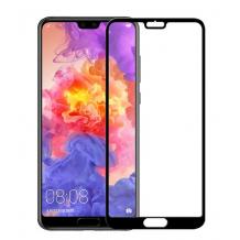 Оригинален 3D full cover Tempered glass screen protector ROAR Full Glue Huawei P20 Pro / Оригинален извит стъклен скрийн протектор ROAR Full Glue Huawei P20 Pro - черен