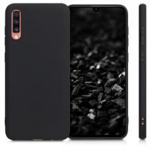 Луксозен силиконов гръб Silicone Cover за Huawei P40 lite E - черен