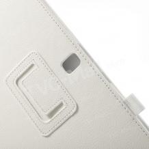 Кожен калъф за таблет Samsung Galaxy Note Pro 12.2'' P900 / T900 - бял със стойка