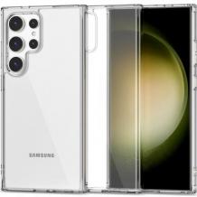 Силиконов калъф / гръб / кейс TPU за Samsung S24 Ultra - прозрачен 