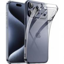Комплект Прозрачен Кейс и Стъклен 5D Протектор за iPhone 17 Pro 