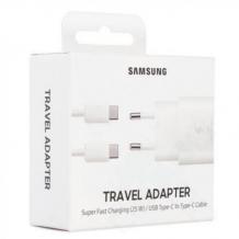 Оригинално Зарядно SAMSUNG 25W 220v Super Fast Charger с USB-C Кабел Ep-Ta800xbe - Samsung S24 / S24 Plus / S24 Ultra