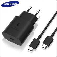 Оригинално Зарядно SAMSUNG 25W 220v Super Fast Charger с USB-C Кабел Ep-Ta800xbe - Samsung S24 / S24 Plus / S24 Ultra