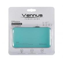 Универсална външна батерия Vennus / Universal Power Bank Vennus / Micro USB Data Cable 8000mAh - мента