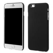Твърд гръб / капак / за Apple iPhone 6 Plus 5.5'' - черен / мат