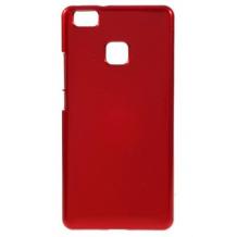 Луксозен силиконов калъф / кейс / TPU Mercury GOOSPERY Jelly Case за Huawei Honor 8 Lite - червен