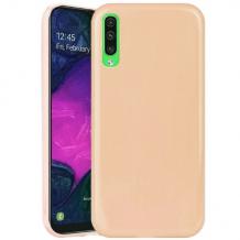 Силиконов калъф / гръб / TPU NORDIC Jelly Case за Samsung Galaxy A10 - телесен