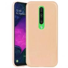 Луксозен силиконов калъф / гръб / TPU NORDIC Jelly Case за Xiaomi Mi 9T - телесен