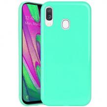 Силиконов калъф / гръб / TPU NORDIC Jelly Case за Samsung Galaxy A40 - мента