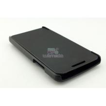 Kожен калъф Flip Cover за HTC One Mini M4 - черен