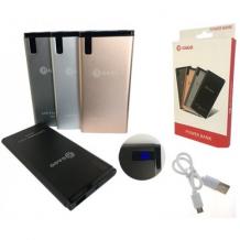 Универсална външна батерия / Universal Power Bank Vennus / Micro USB Data Cable 9000mAh - златиста