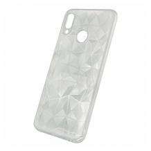 Луксозен силиконов калъф / гръб / TPU за Samsung Galaxy M30 - призма / прозрачен