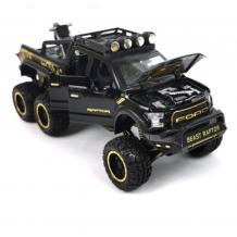 Метален джип FORD RAPTOR F-150 OFF ROAD ALLOY с отварящи се врати