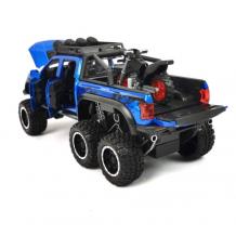 Метален джип FORD RAPTOR F-150 OFF ROAD ALLOY с отварящи се врати