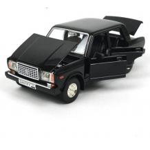 Метална кола с отварящи се врати капаци светлини и звуци Lada 1:24