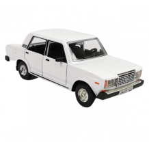 Метална кола с отварящи се врати капаци светлини и звуци Lada 1:24