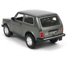 Метална кола с отварящи се врати капаци светлини и звуци Lada Niva 1:24