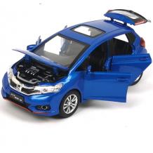 Метална кола с отварящи се врати капаци светлини и звуци Honda Fit 1:32