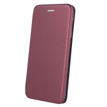 Кожен калъф Flip тефтер със стойка OPEN за Nokia G20 - бордо