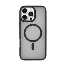 Луксозен гръб / кейс / BRABUS Premium Case с безжично зареждане MagSafe за Apple iPhone 16 Pro (6.3) - черен