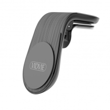 Универсална магнитна стойка за кола VIDVIE HC1519 / Car Vent Holder - черна
