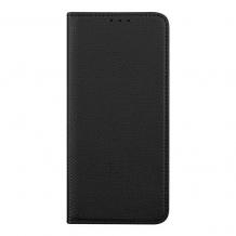 Кожен калъф Flip тефтер Magnet Book със стойка за Oppo A16 - черен