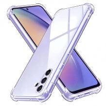 Удароустойчив силиконов калъф / гръб / TPU Anti Shock за Samsung Galaxy A55 - прозрачен