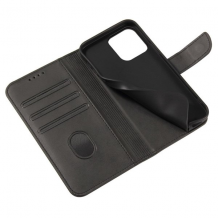Луксозен кожен калъф Magnet Book със стойка за Xiaomi Redmi A5 171mm 6.7 " - черен