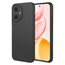 Силиконов калъф / кейс / Nano TPU за Honor 400 5G - черен гръб със защита за камерата