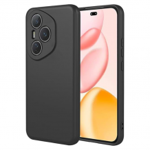 Силиконов калъф / кейс / Nano TPU за Honor 400 Pro 5G - черен гръб със защита за камерата